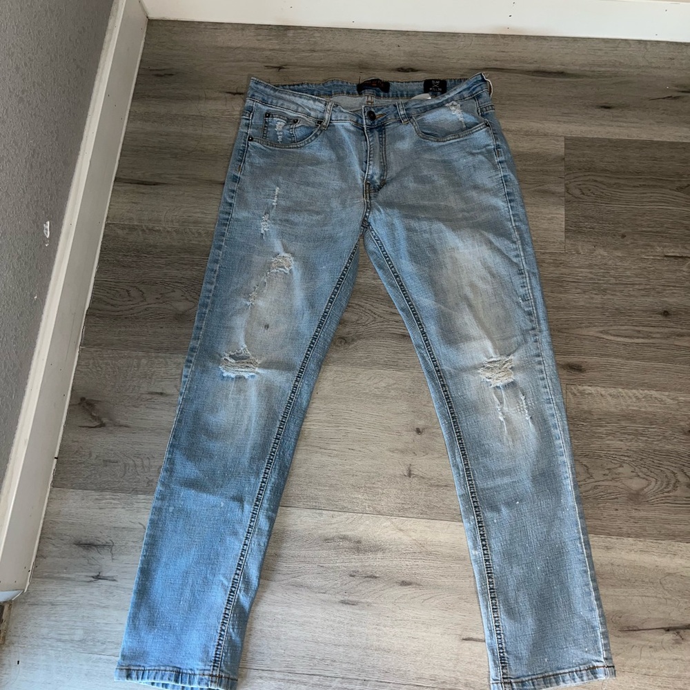 Men's Light Blue Jeans